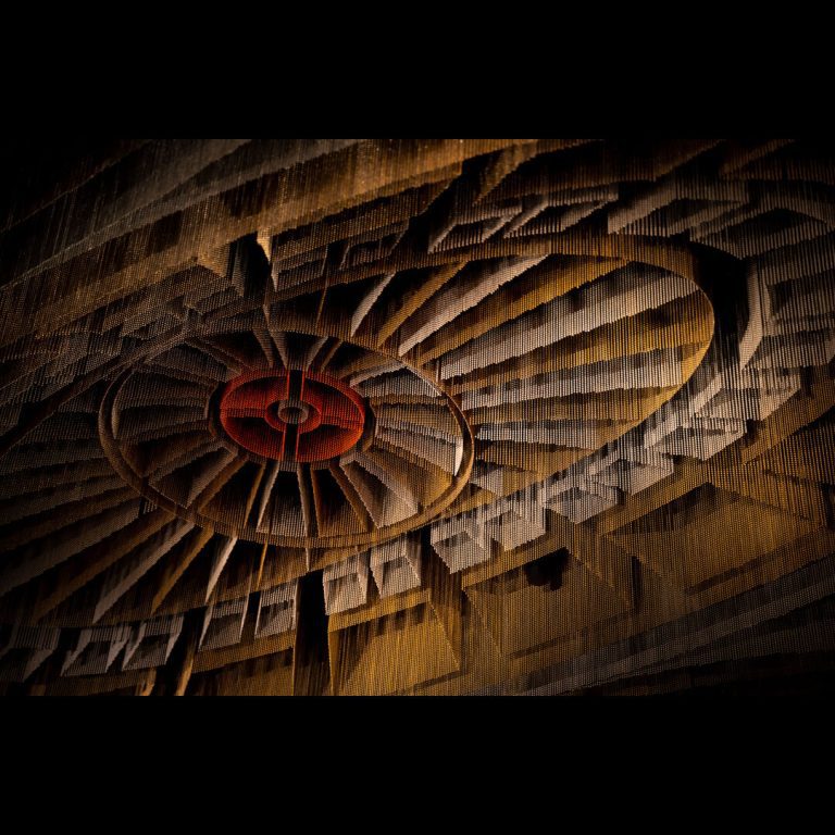 Engineering Sculptural Light: Inside the Cathedrale Las Vegas Ceiling Art Installation Cathedrale Detail 0505