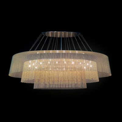 ELLIPTICAL 3 TIER - CHANDELIER - SUSPENDED - 1600X600