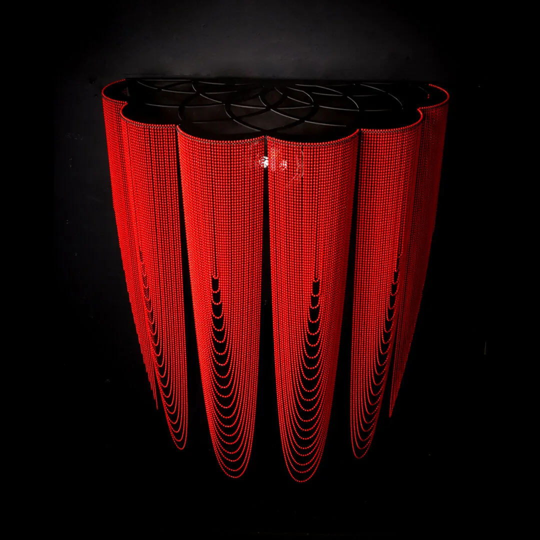 SCA-LOOP-400-WS - LRG - Red & black oxide - 1