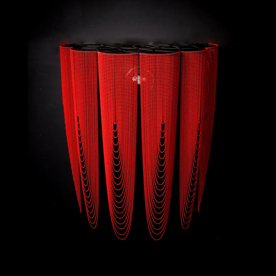 SCA-LOOP-400-WS - LRG - Red & black oxide - 2