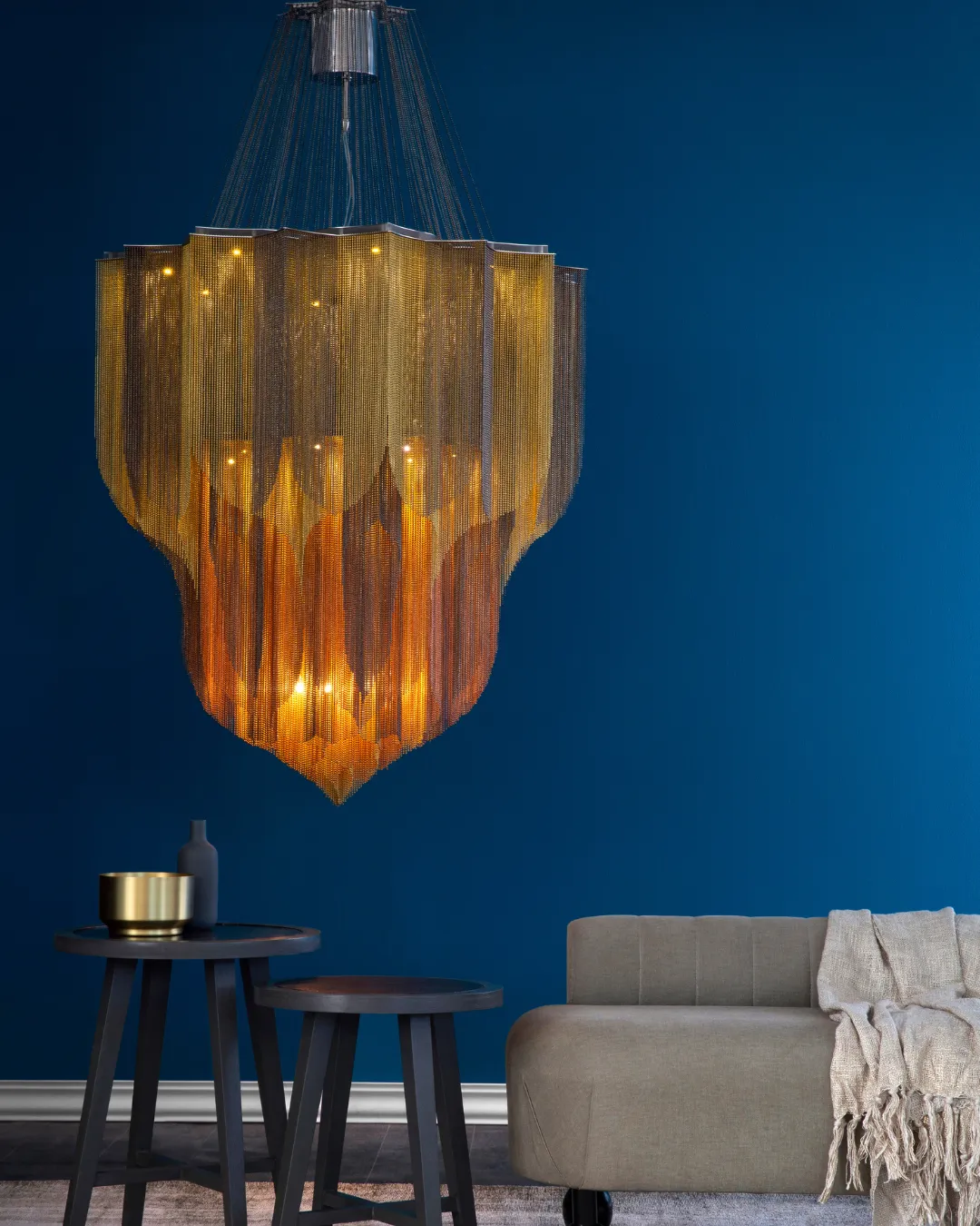 The Lotus chandelier by willowlamp